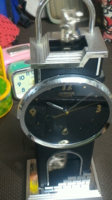 นาฬิกาตั้งโต็ะ CITIZEN ของใหม่จากญี่ปุ่น  มีก้านถ่วงแกว่งได้