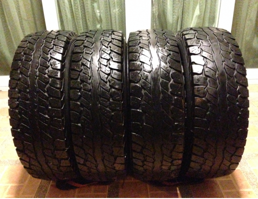 ยาง All Dunlop 30 9.5 R15 ปี12 พร้อมใช้งาน ราคไม่แพง