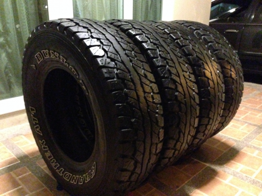 ยาง All Dunlop 30 9.5 R15 ปี12 พร้อมใช้งาน ราคไม่แพง