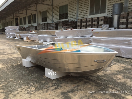 จำหน่ายเรืออลูมิเนียมท้องวีและท้องแบน เรือตกปลา เรือกู้ภัย มีหลายขนาด 10-14 ฟุต ราคาถูก