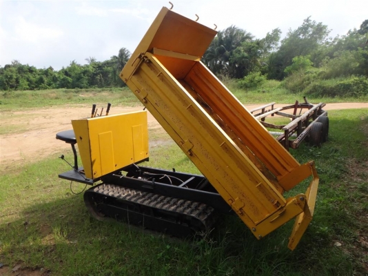 ขายรถบรรทุกแท็กยาง กระบะดั๊มไฮโดรลิค นั่งขับ