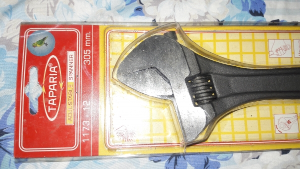 ขายประแจเลื่อนTAPARIA Made in India.12นิ้วเก่าเก็บ ขายประแจเลื่อนTAPARIA Made in India.12นิ้วเก่าเก็บ