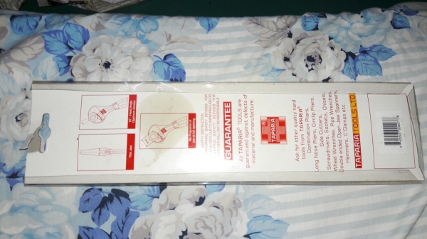 ขายประแจเลื่อนTAPARIA Made in India.10นิ้วเก่าเก็บ