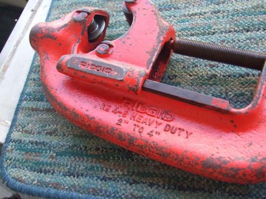 คัตเตอร์ตัดท่อ Ridgid Model : 4S  ตัดท่อขนาด 2-4" ครับ