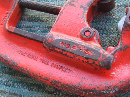 คัตเตอร์ตัดท่อ Ridgid Model : 4S  ตัดท่อขนาด 2-4" ครับ
