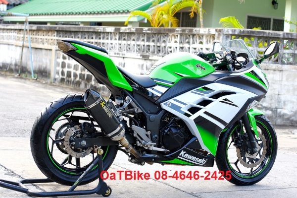 ขาย Ninja 300  สีเดิมทั้งคัน แต่งสวย