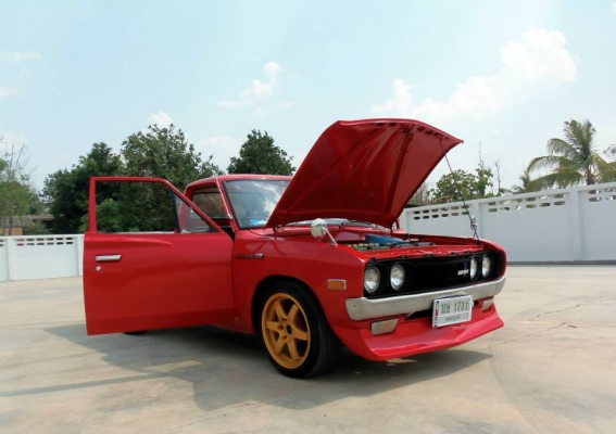 ขายลิ้นหน้าเเต่ง ดัทสัน620 งานเหล็กครับมีรูปตอนใส่ให้ดูด้วยครับ