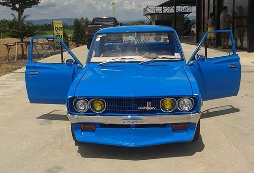 ขายลิ้นหน้าเเต่ง ดัทสัน620 งานเหล็กครับมีรูปตอนใส่ให้ดูด้วยครับ