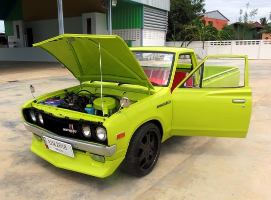 ขายลิ้นหน้าเเต่ง ดัทสัน620 งานเหล็กครับมีรูปตอนใส่ให้ดูด้วยครับ