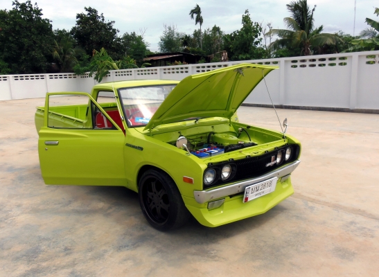 ขายลิ้นหน้าเเต่ง ดัทสัน620 งานเหล็กครับมีรูปตอนใส่ให้ดูด้วยครับ