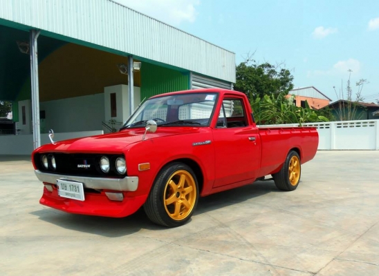 ขายลิ้นหน้าเเต่ง ดัทสัน620 งานเหล็กครับมีรูปตอนใส่ให้ดูด้วยครับ