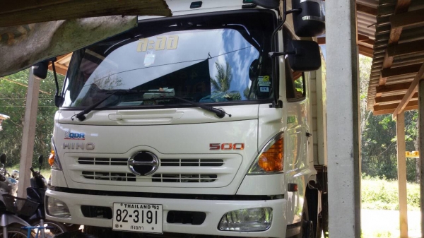 ขายดาวน์รถบรรทุก 6 ล้อดัมพ์ HINO FG8J 220 แรงม้าปี 2557 ไมล์ 19000 ขายดาวน์ 500000