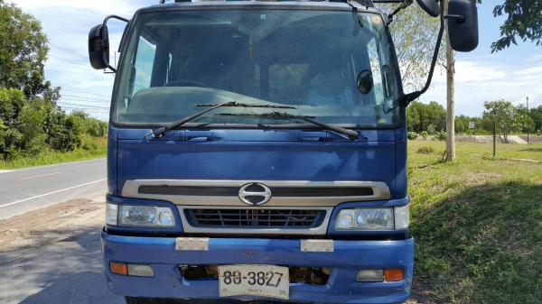 ขายรถบรรทุก 6 ล้อดัมพ์ใหญ่ HINO 168 แรงม้ารถประกอบ ราคา 400000