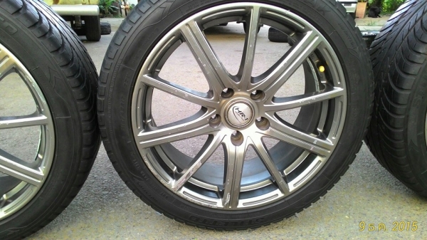 ขายล้อแม็กพร้อมยางขอบ17 ทั้งชุด 6,400 บาท  (ขายแล้ว 12 ธค.58)