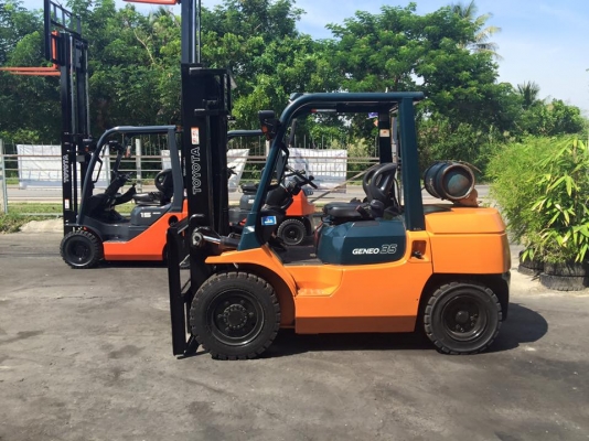 ขาย TOYOTA 7FG35  รถเก่าญี่ปุ่น  เสา 3.5 เมตร