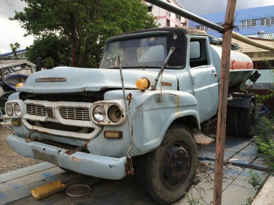 รถบรรทุกน้ำ 6 ล้อ ISUZU หน้ายาว รุ่น TX 125 แรง เปลี่ยนเครื่องเป็น 165 แรง