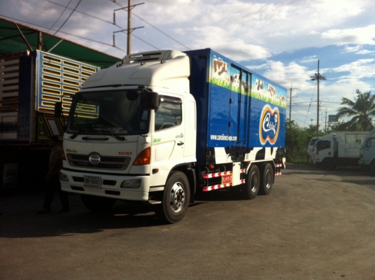 รถ10ล้อตู้เย็น ปี52 ยาว6.3เมตร มีเครื่องทำความเย็นMPC Cool 251แรงม้า