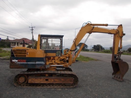 ขายรถแบคโฮ KOMATSU PC60U