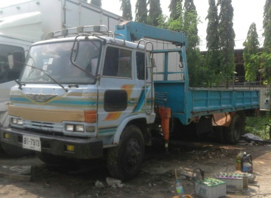 หกล้อ ฮีโน่ FD178 HO7C 185 เครน TANADO 3ตัน ช่วงยาว 7.20ม ยาง900 ทิฟฟี เพาเวอร์ สภาพดีพร้อมใช้ ทะเบียนพร้อมโอน ราคา 485,000บ