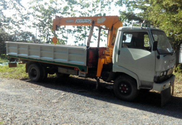 หกล้อ ฮีโน่ FD178 HO7C 185 เครน TANADO 3ตัน ช่วงยาว 7.20ม ยาง900 ทิฟฟี เพาเวอร์ สภาพดีพร้อมใช้ ทะเบียนพร้อมโอน ราคา 485,000บ