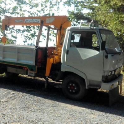 หกล้อ ฮีโน่ FD178 HO7C 185 เครน TANADO 3ตัน ช่วงยาว 7.20ม ยาง900 ทิฟฟี เพาเวอร์ สภาพดีพร้อมใช้ ทะเบียนพร้อมโอน ราคา 485,000บ