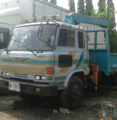 หกล้อ ฮีโน่ FD178 HO7C 185 เครน TANADO 3ตัน ช่วงยาว 7.20ม ยาง900 ทิฟฟี เพาเวอร์ สภาพดีพร้อมใช้ ทะเบียนพร้อมโอน ราคา 485,000บ