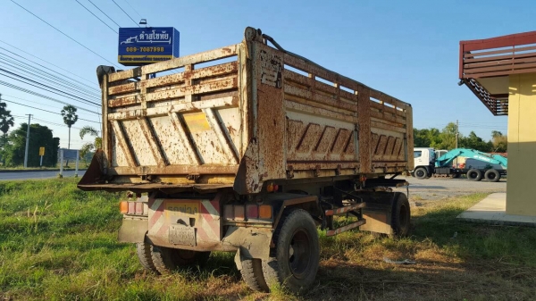 ขาย ลูกพ่วงดั้มสามมิตรสองเพลา ขาย ลูกพ่วงดั้มสามมิตรสองเพลา