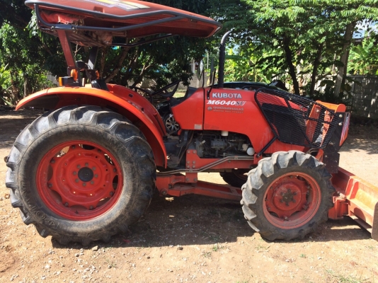 รถไถคูโบต้าM6040 เดิมๆ80\%