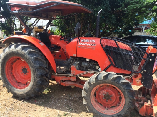 รถไถคูโบต้าM6040 เดิมๆ80\%