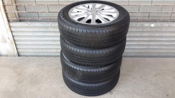ล้อ Vios 12 ก้าน ขอบ 15 4รู100 ยาง Bridgestone ล้อ Vios 12 ก้าน ขอบ 15 4รู100 ยาง Bridgestone