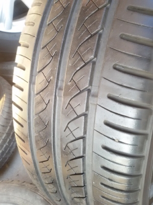 ขายล้อ Lenso PdE ขอบ15 4รู100 กว้าง7 ET40 พร้อมยาง  4 ล้อ