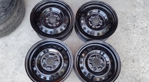 ขายล้อกะทะขอบ 13  4รู100  4 ล้อ