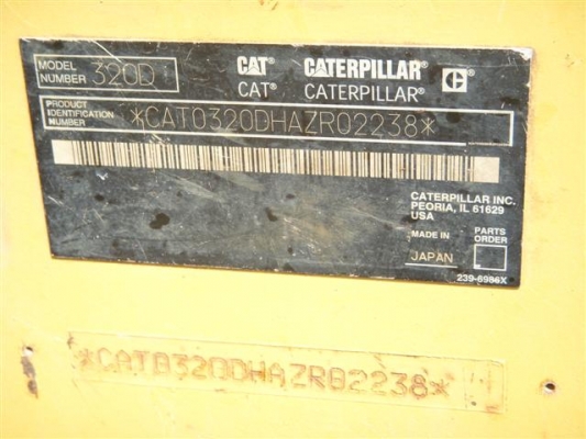 ขายด่วนรถขุด CAT,320D