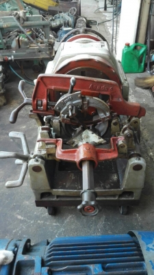 Sell> ขายเครื่องต๊าปเกลียวแป๊ปเหล็ก ASADA Japan No.6 ต๊าปได้ตั้งแต่ 2"-6" นิ้ว ตัวใหญ่สุด หายาก สภาพสวย เก่าเก็บ อุปกรณ์