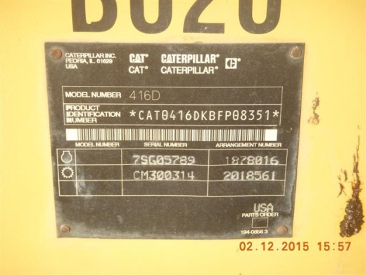 ขาย รถตักหน้า-ขุดหลัง CAT,416D ขาย รถตักหน้า-ขุดหลัง CAT,416D