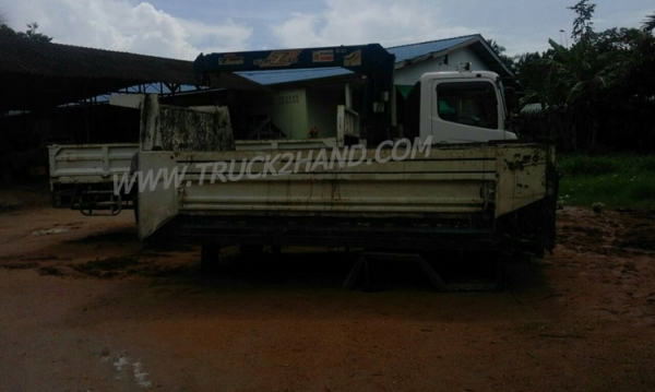 กระบะดัมพ์สามมิตรถอดออกจากรถดั๊มอีโน่ (ตามภาพรูปรถ) กระบะยาว 4 เมตร