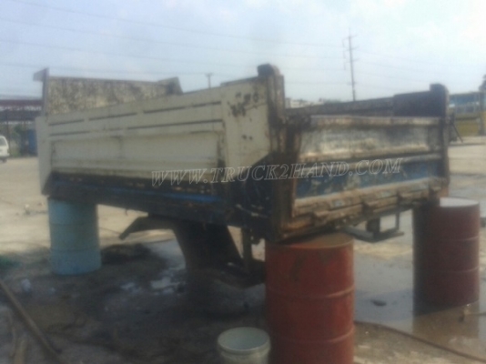 กระบะดัมพ์สามมิตรถอดออกจากรถดั๊มอีโน่ (ตามภาพรูปรถ) กระบะยาว 4 เมตร