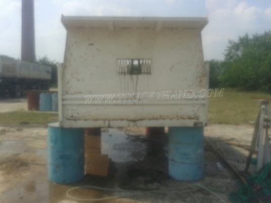 กระบะดัมพ์สามมิตรถอดออกจากรถดั๊มอีโน่ (ตามภาพรูปรถ) กระบะยาว 4 เมตร