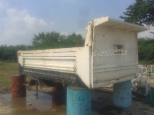 กระบะดัมพ์สามมิตรถอดออกจากรถดั๊มอีโน่ (ตามภาพรูปรถ) กระบะยาว 4 เมตร