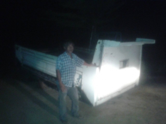 กระบะดัมพ์สามมิตรถอดออกจากรถดั๊มอีโน่ (ตามภาพรูปรถ) กระบะยาว 4 เมตร