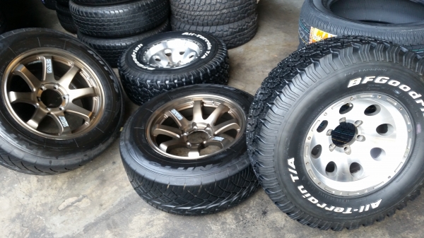 ล้อพร้อมยางสภาพนางฟ้า