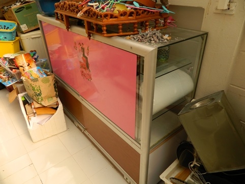 ขายตู้โชสินค้าตามห้าง 3ชั้น กระจก+มีเนียม