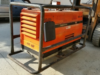 ขาย เครื่องเชื่อมพร้อมปั่นไฟ LINCOLN 405D (18.6 KW) เชื่อมได้ 2 ระบบ