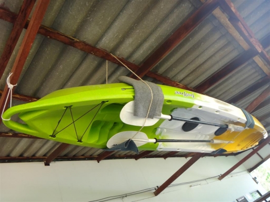 ขายเรือคายัค CORONA แบบนั่งบน 3 ที่นั่ง ของใหม่