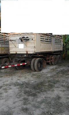 ขายรถสิบล้อ ISUZU DECA FXZ360แรง ปี53 พ่วงแม่ลูกดั้มสามิตร