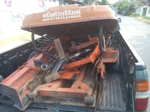 ชุดดันหน้าคูโบต้า 45 แรง ตราช้าง ครบชุดพร้อมโครงหลังคา