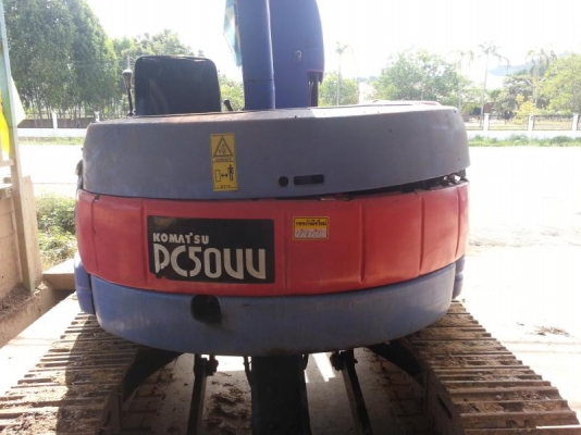 ขาย รถขุด โคมัสสุ PC50UU เครื่องยันม่า 4 สูบ ปั้มนิ้ว มี เอกสารครบ ราคา 370,000 บาท