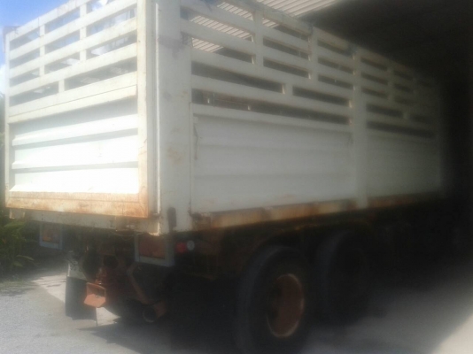 ขายรถบรรทุก 18 ล้อพ่วงแม่ลูกดัมพ์ HINO FM226 เครื่อง PO9C 320 แรงม้าหัวสิงห์ไฮเทค ลูกพ่วง 2 เพลา ราคา 950000