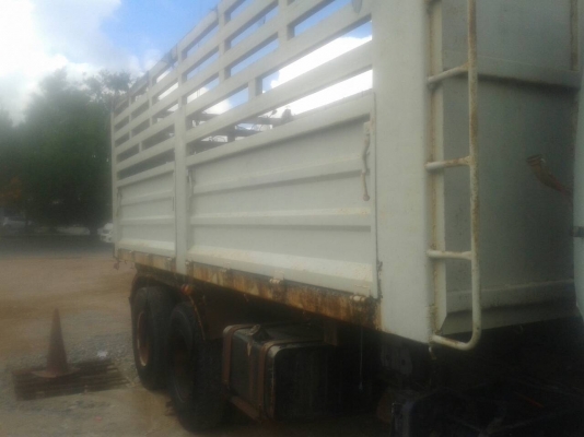 ขายรถบรรทุก 18 ล้อพ่วงแม่ลูกดัมพ์ HINO FM226 เครื่อง PO9C 320 แรงม้าหัวสิงห์ไฮเทค ลูกพ่วง 2 เพลา ราคา 950000