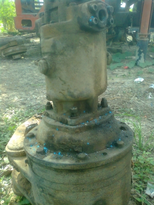 ขายหัวโม่ปูน 1 คู่ สภาพดี